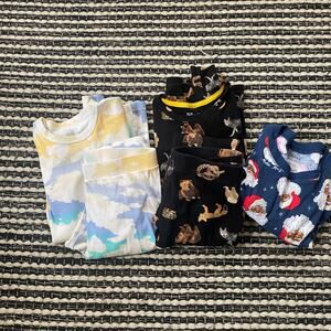 🌿Boys Kids 5P Clothing Mix Lot PJ Bundle Gap Hanna Andersson 12